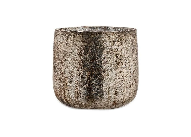 Nkuku Aban Rustic T-Light - Rustic Gold - Large 1 Nkuku Aban Rustic T-Light - Rustic Gold - Large