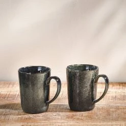 Nkuku Sea Grey Amina Mug 5 Nkuku Sea Grey Amina Mug