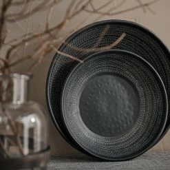 Nkuku Small Black Aluminium Mahika Bowl 6 Nkuku Small Black Aluminium Mahika Bowl