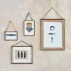 Nkuku Kiko Antique Brass Hanging Photo Frame 4 x 6