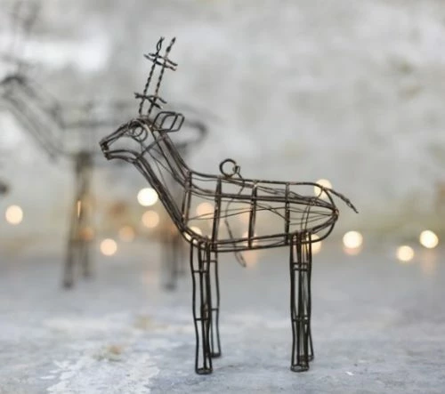 Nkuku Small Ineko Wire Modeled Reindeer 4 Nkuku Small Ineko Wire Modeled Reindeer