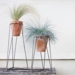 Nkuku Large Jara terracotta Planter with stand