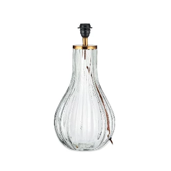 Nkuku Tall Clear Glass Varanisi Lamp 1 Nkuku Tall Clear Glass Varanisi Lamp