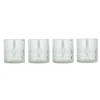 Nkuku Clear Mila Tumbler Glasses - Set of 4