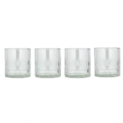 Nkuku Clear Mila Tumbler Glasses - Set of 4
