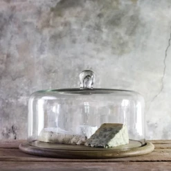 Nkuku Recycled Glass Cake Dome
