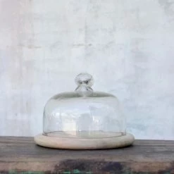 Nkuku Recycled Glass Bell Dome