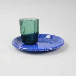 Nkuku Set of 4 Teal Fali Glass Tumblers 5 Nkuku Set of 4 Teal Fali Glass Tumblers