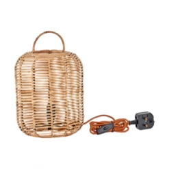 Nkuku Noko Wicker Lamp - Extra Small