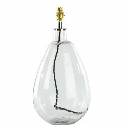 Nkuku Large Baba Glass Lamp