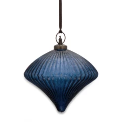 Nkuku Large Indigo Bouka Giant Bauble