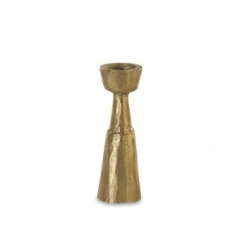 Nkuku Jahi Brass Candlestick Large