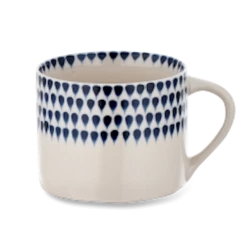 Nkuku Indigo Drop Mug Large