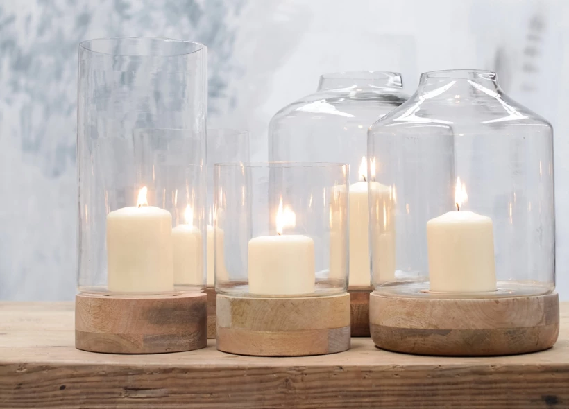 Nkuku Small Straight Idha Hurricane Lantern 5 Nkuku Small Straight Idha Hurricane Lantern