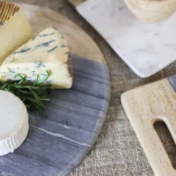 Nkuku Bwari Round Marble Board Grey Small 5 Nkuku Bwari Round Marble Board Grey Small