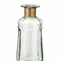 Nkuku Small Chara Hammered Bottle Vase