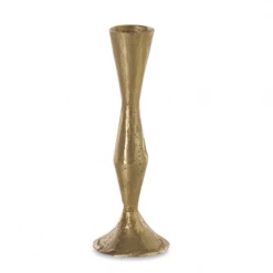 Nkuku Jahi Brass Candlestick