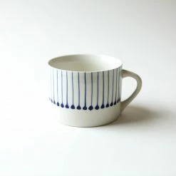 Nkuku Iba Ceramic Mug Indigo - Large