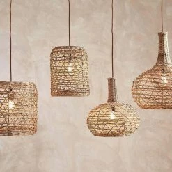 Nkuku Beru Rattan Lampshade Small