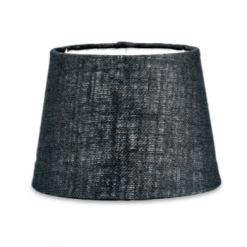 Nkuku Dia Jute Ink Lampshade - Small