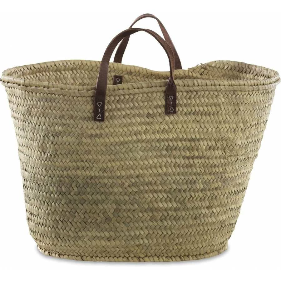 Nkuku Hasani Morrocan Shopper With Leather Handles 1 Nkuku Hasani Morrocan Shopper With Leather Handles