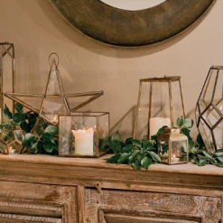 Nkuku Sanwi Standing Star Brass - Small 6 Nkuku Sanwi Standing Star Brass - Small