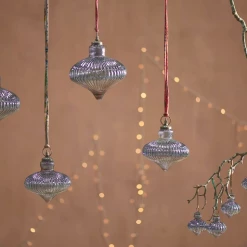 Nkuku Eliza Grey Giant Bauble