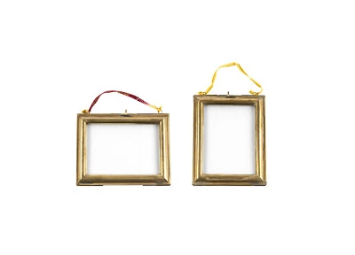Nkuku 12.5x17.5 cm Brass and Glass Kariba Horizontal Frame 1 Nkuku 12.5x17.5 cm Brass and Glass Kariba Horizontal Frame