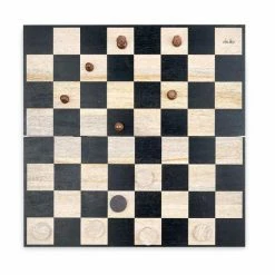 Nkuku Mango Wood Chess And Draughts 8 Nkuku Mango Wood Chess And Draughts