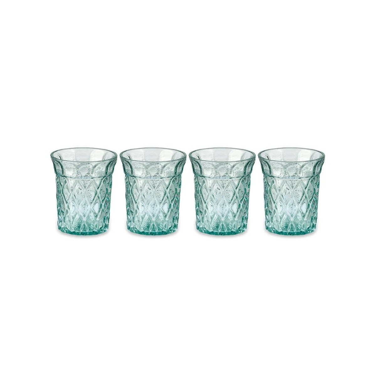 Nkuku Karala Clear Tumbler - Set of 4 1 Nkuku Karala Clear Tumbler - Set of 4