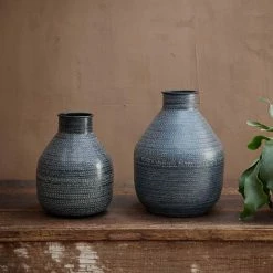 Nkuku Large Black Mahika Vase