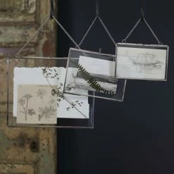 Nkuku Small Silver Kiko Frame