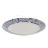 Nkuku Indigo Drop Dinner Plate