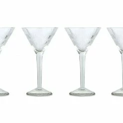 Nkuku Set of 4 Clear Mila Cocktail Glass