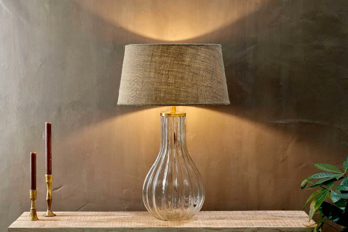 Nkuku Tall Clear Glass Varanisi Lamp 4 Nkuku Tall Clear Glass Varanisi Lamp