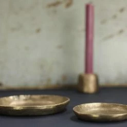 Nkuku Small Gold Jahi Plate 5 Nkuku Small Gold Jahi Plate