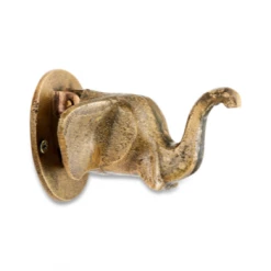 Nkuku Elephant Brass Door Knocker