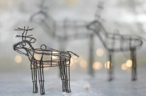 Nkuku Medium Wire Ineko Reindeer 3 Nkuku Medium Wire Ineko Reindeer