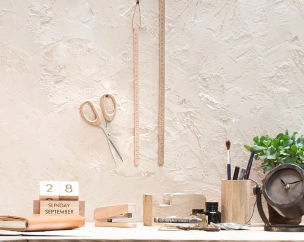 Nkuku Mango Wood Hansa Tape Dispenser 2 Nkuku Mango Wood Hansa Tape Dispenser