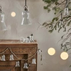 Nkuku Jai Glass Bell Garland