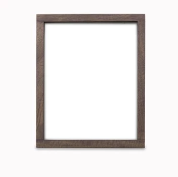 Nkuku 20.32x25.4 cm Dark Mango Wood and Glass Indu Frame 1 Nkuku 20.32x25.4 cm Dark Mango Wood and Glass Indu Frame