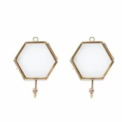 Nkuku Brass and Crystal Kiko Hanger