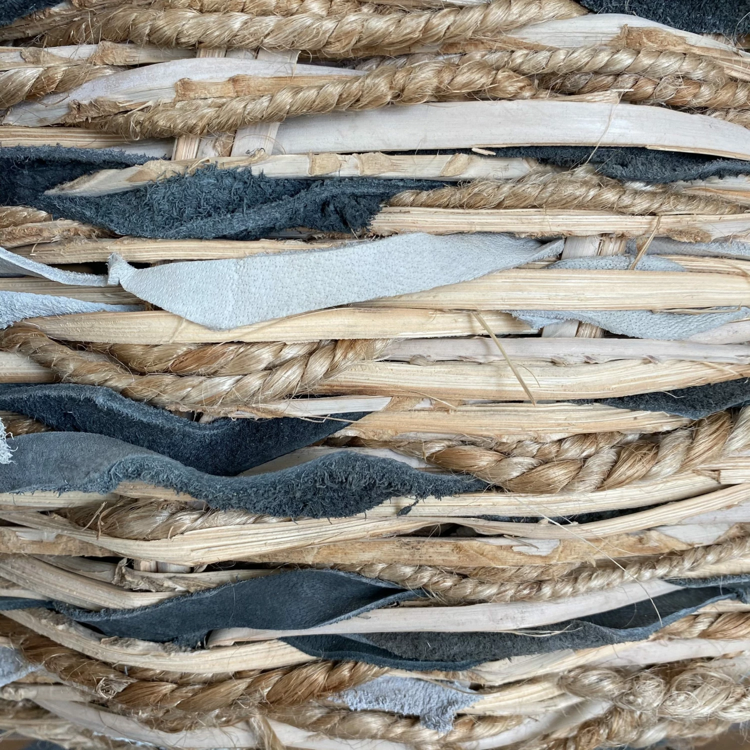 Nkuku Bamboo and Leather Basket 4 Nkuku Bamboo and Leather Basket