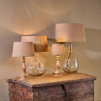 Nkuku Dia Jute Lampshade - Natural - Small 2 Nkuku Dia Jute Lampshade - Natural - Small