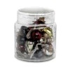 Nkuku Set of 16 Mixed Colours Adisa Bauble Jar