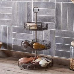 Nkuku Wire Tiered Kitchen Stand