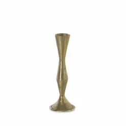 Nkuku Jahi Antique Brass Candlestick