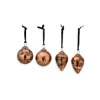 Nkuku Jalshara Baubles - Antique Copper - Set of 4