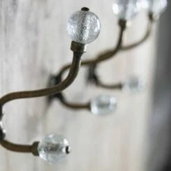 Nkuku Metal and Glass Duka Hanger 6 Nkuku Metal and Glass Duka Hanger