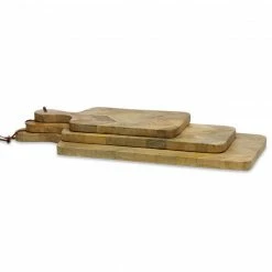 Nkuku Medium Wooden Nalbari Chopping Board